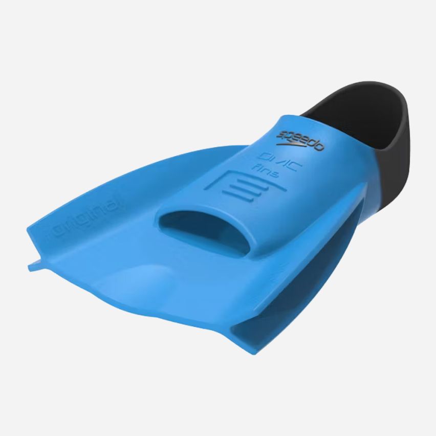 Speedo Schwimmflosse DMC Original blau/grau