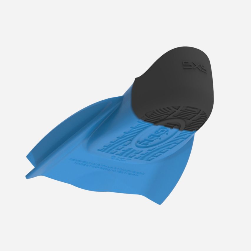 Speedo Schwimmflosse DMC Original blau/grau