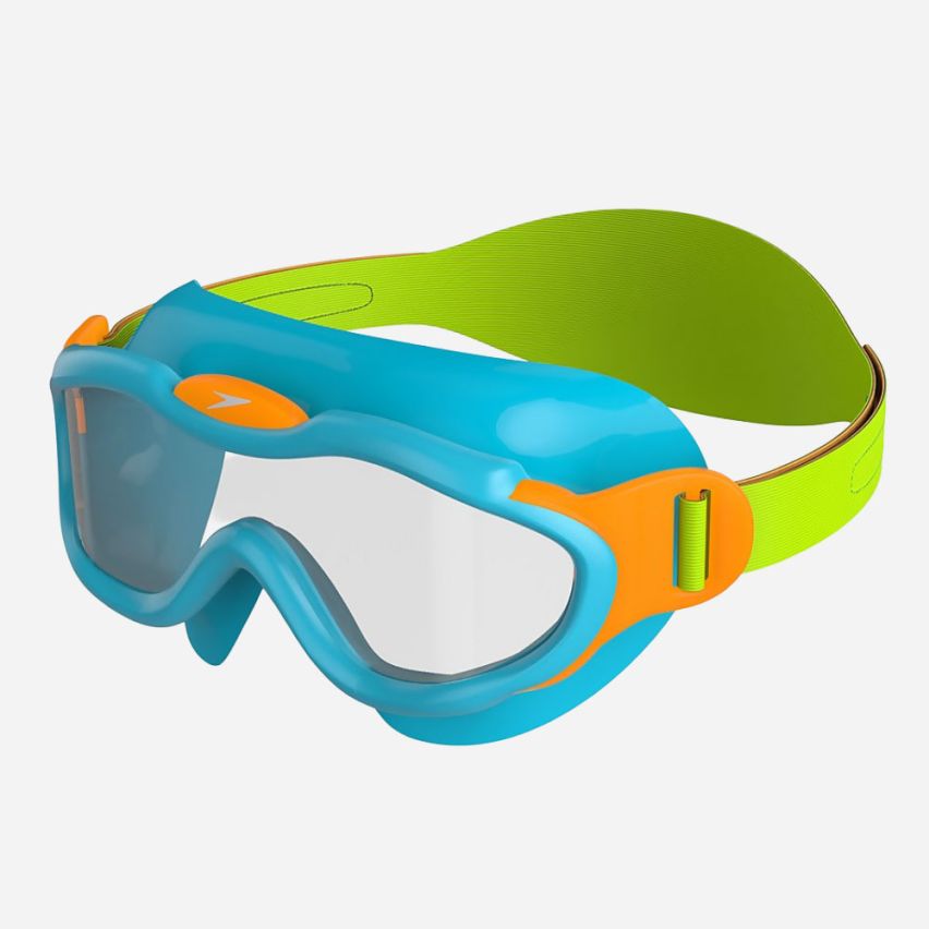 Speedo Biofuse Schwimm-Maske für Kleinkinder blau