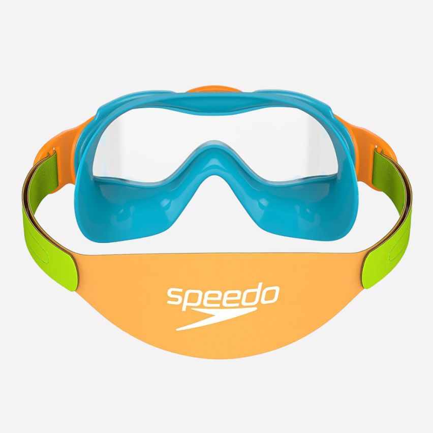 Speedo Biofuse Schwimm-Maske für Kleinkinder blau
