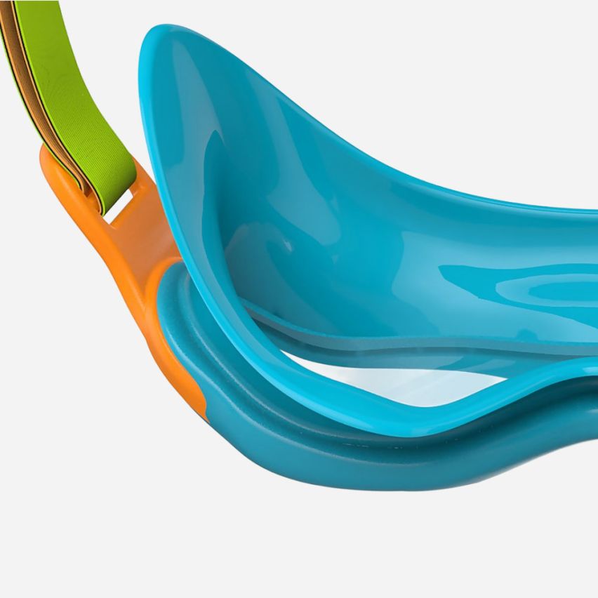 Speedo Biofuse Schwimm-Maske für Kleinkinder blau