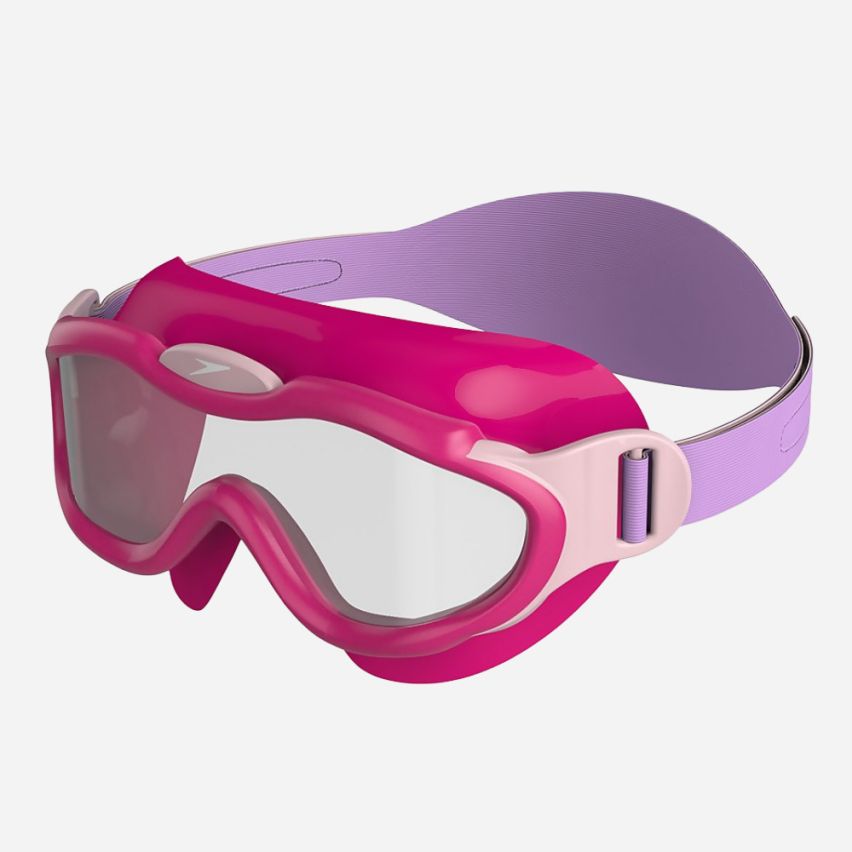 Speedo Biofuse Schwimm-Maske für Kleinkinder pink