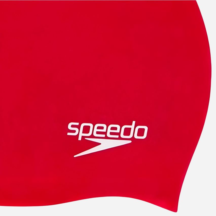 Speedo Badekappe Junior rot