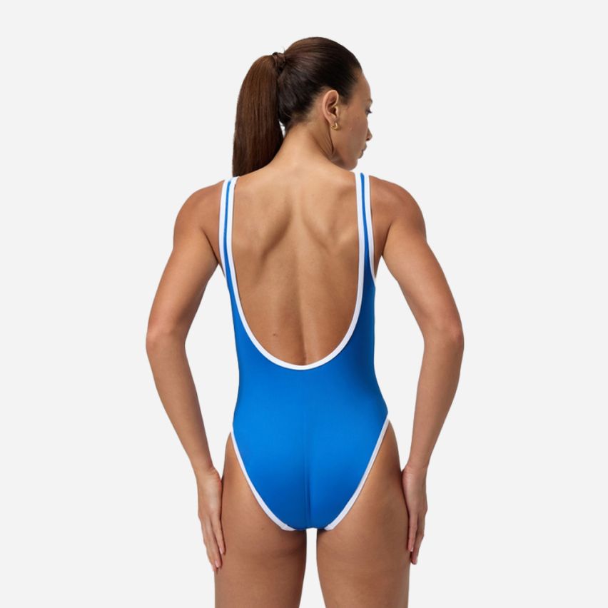 Speedo Solid Bound Scoop Badeanzug turkish sea