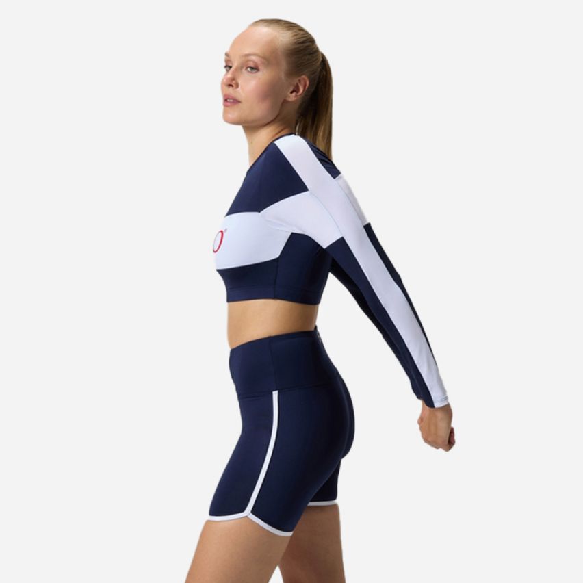 Speedo Jetstream Solid Bound Schwimmshort Damen peacoat