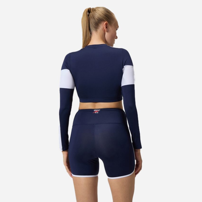 Speedo Jetstream Solid Bound Schwimmshort Damen peacoat