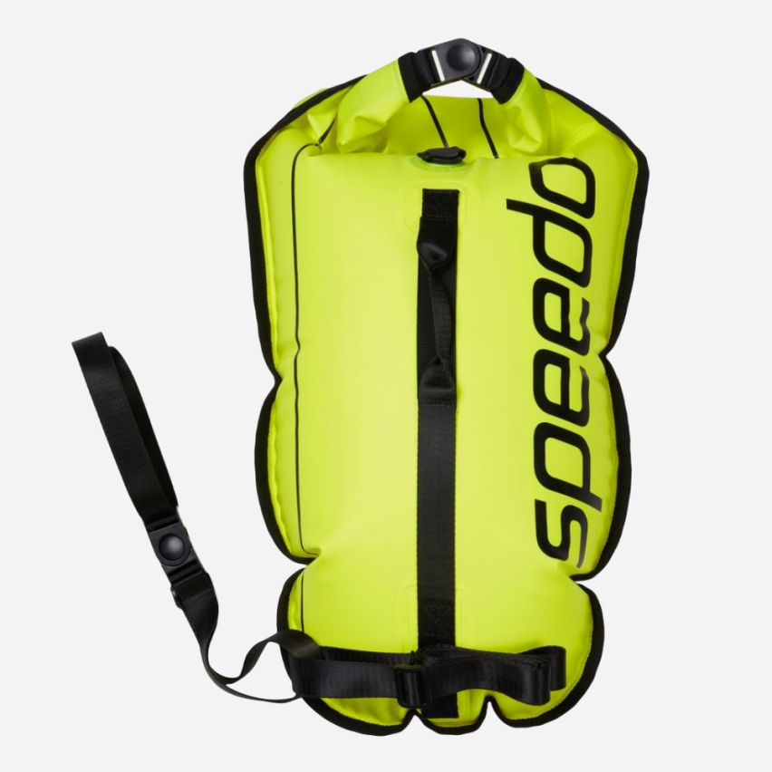 Speedo Tow float Trockenbeutel-Schwimmboje gelb