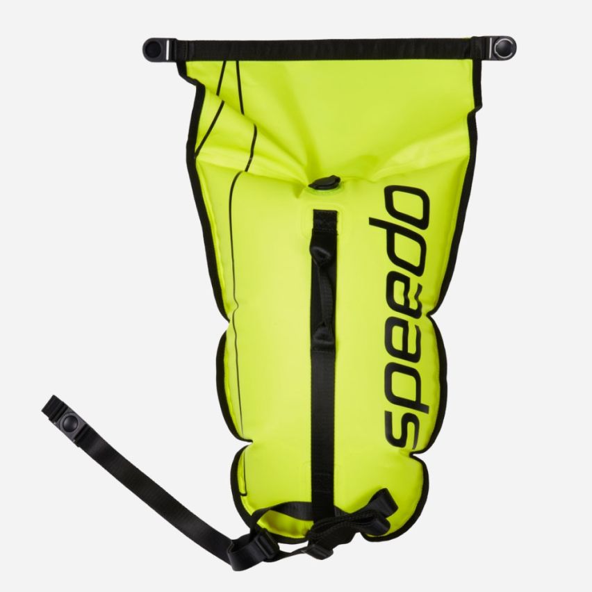 Speedo Tow float Trockenbeutel-Schwimmboje gelb