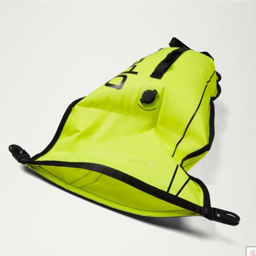 Speedo Tow float Trockenbeutel-Schwimmboje gelb