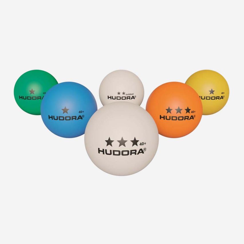 Hudora Tischtennisball-Mix Training (20 Stk)