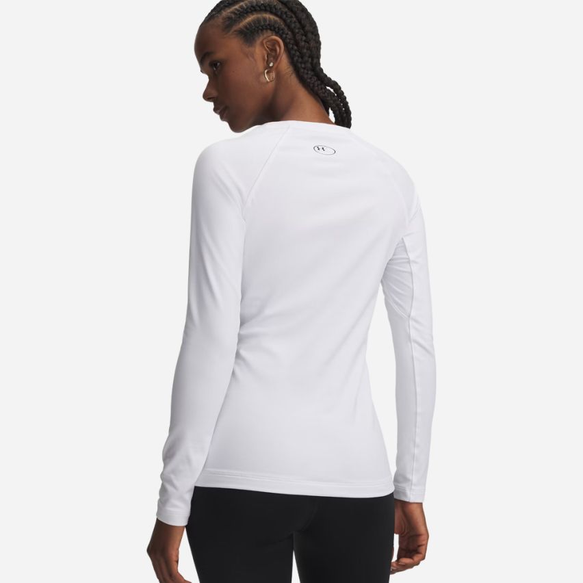 Under Armour ColdGear Authentics Oberteil Damen white