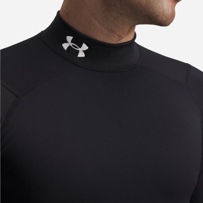 Under Armour ColdGear Compression Sweatshirt Herren black