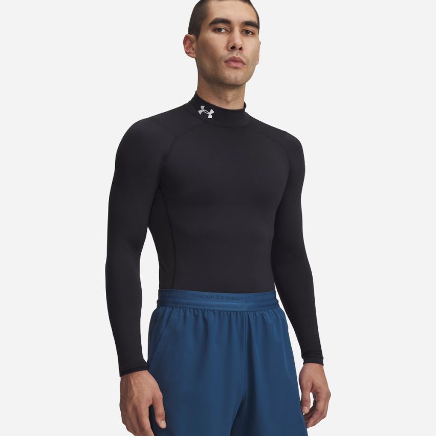 Under Armour ColdGear Compression Sweatshirt Herren black