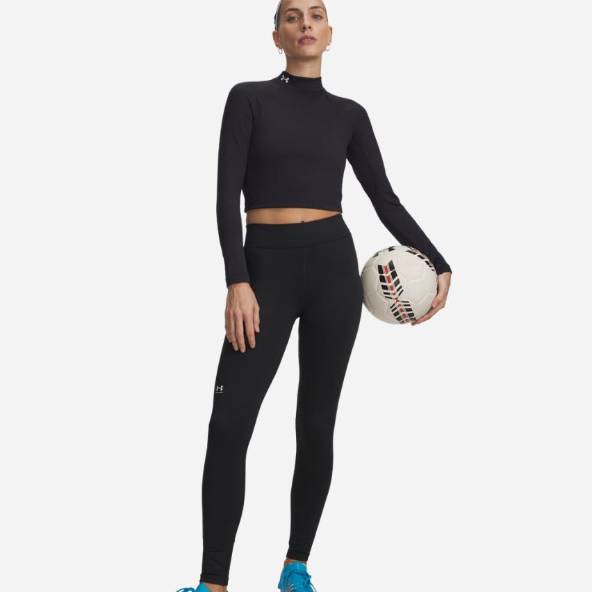 Under Armour ColdGear Leggings Damen schwarz