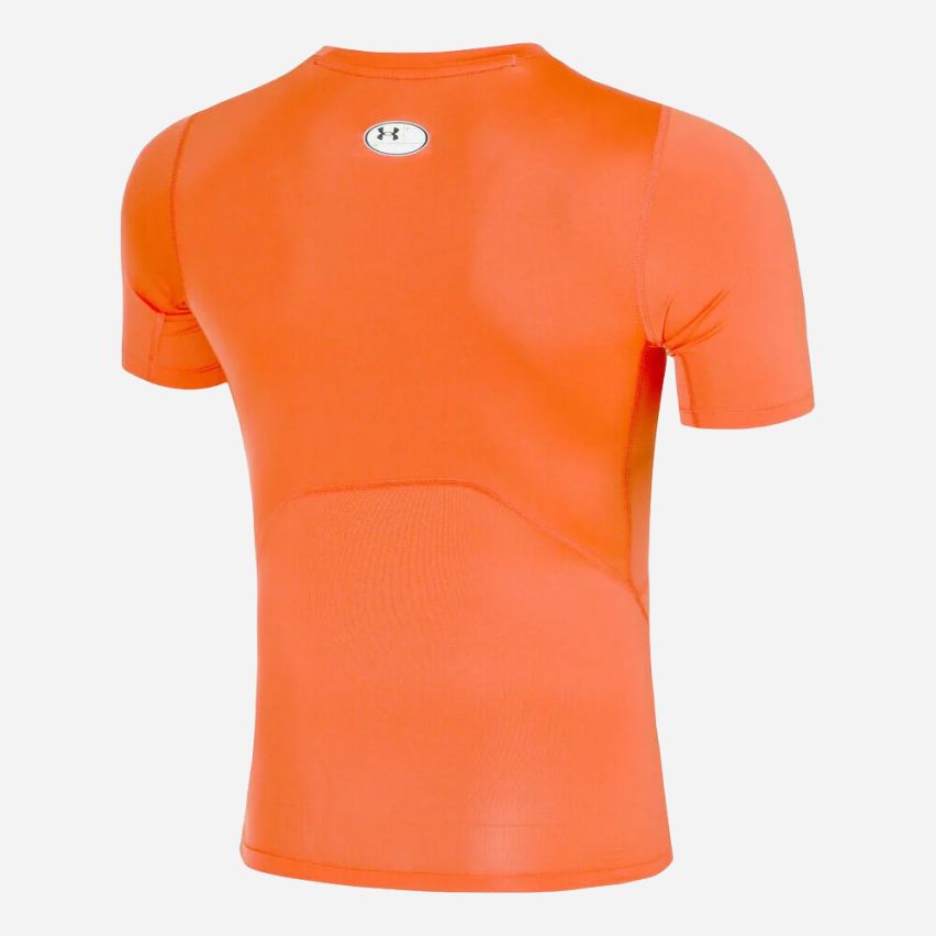 Under Armour HeatGear Compression T-Shirt Herren fire