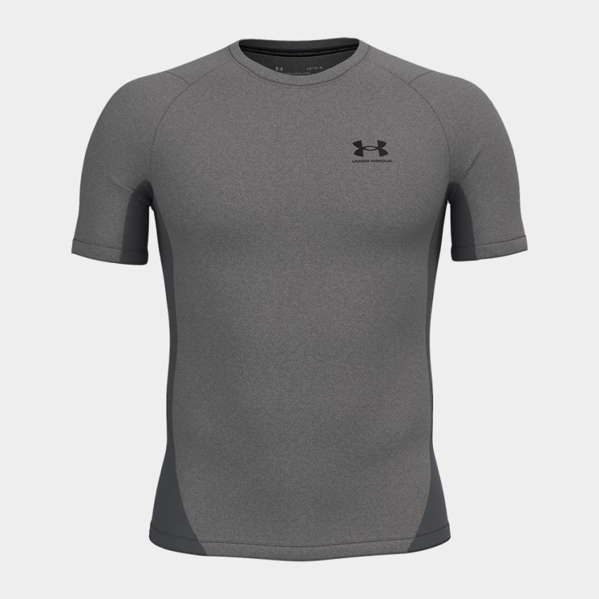 Under Armour HeatGear Compression T-Shirt Herren carbon