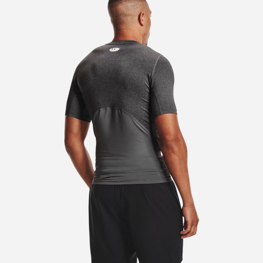 Under Armour HeatGear Compression T-Shirt Herren carbon