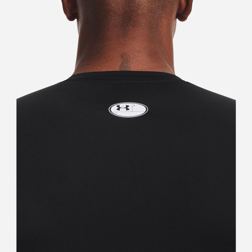 Under Armour HeatGear Compression T-Shirt Herren schwarz