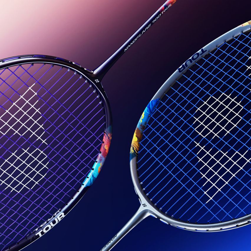 Yonex Badmintonracket Nanoflare 700 Pro bespannt